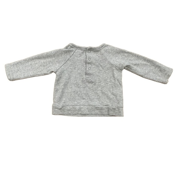 Bloomie’s Baby Top Gray w/ Blue Pocket Baby/Infant Boy Size 6 Months - Picture 4 of 6